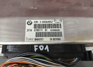 BMW 7 F01 F02 MODUŁ STEROWNIK ICM WTYCZKI ORYGINAŁ SPRAWNY 6798711 7