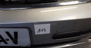 Zderzak przód przedni do renault laguna ii 2 lift fl halogeny TED69 srebrny 2