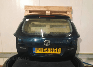 Klapa tył bagażnika opel astra j 4 iv kombi ciemno zielony Z30V 1