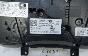 Licznik zegary vw sportsvan 517 9834KM 517920740E 5
