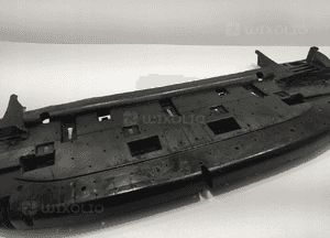 Płyta osłona zderzaka pod zderzak peugeot 3008 i 9682864880 2009-2012 4