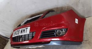 Zderzak przód przedni opel vectra c lift Z50C bordowa halogeny 3