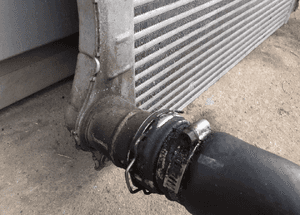 Toyota Avensis T25 diesel chłodnica powietrza intercooler jd127100-2220 4