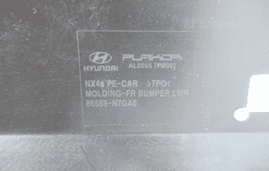Hyundai tucson iv lift 2024- spoiler dokładka listwa zderzaka przód 8