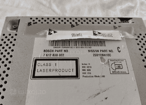 Radio radioodtwarzacz nawigacja nissan qashqai J10 lift note E11 7612830022 3