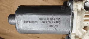 Mechanizm podnośnik szyby lewy przód BMW 5 E60 6981141 7184741S 7184383E 6