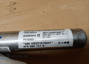 Kurtyna Airbag poduszka lewa Audi A6 C6 4F9880741A 5
