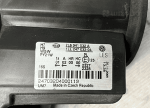 Lampa prawy przód 7L6941032A vw touareg i lift uk 8