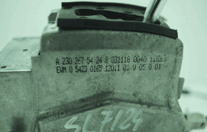 Lewarek wybierak biegow keyless go start stop A2302675424 mercedes sl R230 4