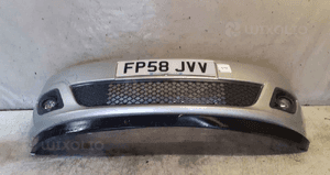 Zderzak przód przedni do ford fiesta vi MK.6 lift fl 62 srebrny halogeny 2