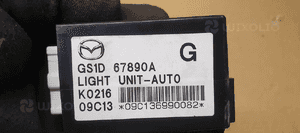Moduł sterownik świateł Mazda 6 II GS1D67890A 5