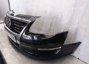 Zderzak przód przedni do volkswagen vw passat B6 halogeny LC9X 5