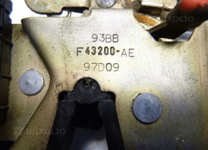 Jaguar XK8 xk 8 zamek 3x wkładki wkładka klapy tylnej bagażnika klucz komplet 7