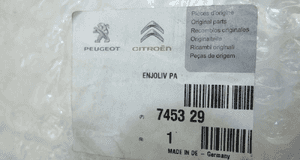 Peugeot rcz 2010- listwa chrom zderzak przód 745329 6