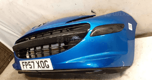) ZDERZAK PRZÓD PRZEDNI DO PEUGEOT 207 KMF NIEBIESKI 3