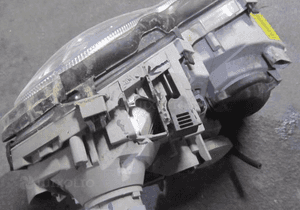 MERCEDES C 203 lampa h7 europa uszkodzona 2