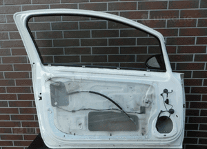 Drzwi Lewe Przód Przednie Kompletne + Lusterko Opel Corsa D 3D Z474 5