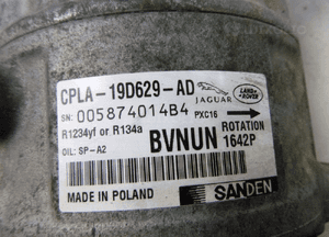 RANGE SPORT L494 SPRĘŻARKA pompa kompresor KLIMATYZACJI 3.0D 6