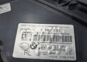 BMW 7 F01 Lampa Bi-xenon Skrętna Lewa - 13053 8