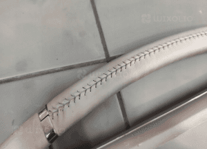Jeep cherokee liberty kk 07-12r. uchwyt rączka konsoli szara skóra oryginał 6