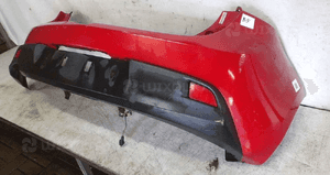 ^ ZDERZAK TYŁ TYLNY MAZDA 3 2 Gen. BL CZERWONY 2