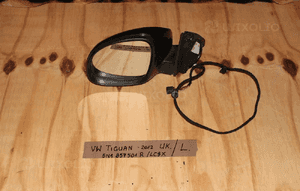 Lusterko lewe vw tiguan 6 pin uk LC9X 5N2857501R 2010 1