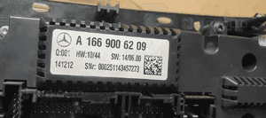 Panel nawiewu klimatyzacji klimatronic Mercedes GL X166 W166 A1669006209 12