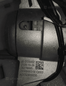 Mercedes S W223 PODUSZKA SILNIKA A2232409000 3