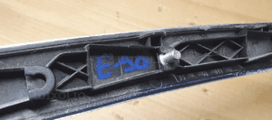 Dekor listwa ozdobna drzwi lewy przód BMW 3 E90 9145407 7
