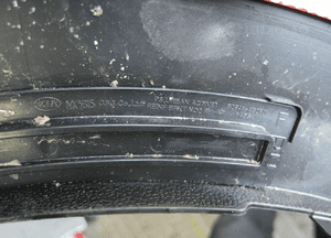 Kia Soul II 2 listwa błotnika prawy przód B2F46-AB2B0 PRAWA PRZEDNIA 4