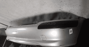 Zderzak tył tylny do nissan almera N16 srebrny KL0K 3