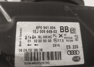 AUDI A3 8P LIFT Lampa przednia H7 Prawa - 15144 9
