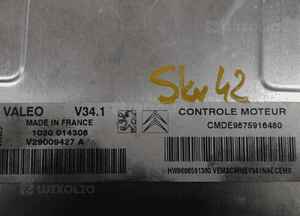 Komputer sterownik citroen peugeot CMDE9675916480 3
