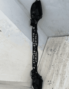 ŚLIZG ZDERZAKA ŚRODKOWY TYŁ TYLNY BMW F10 7184766 5