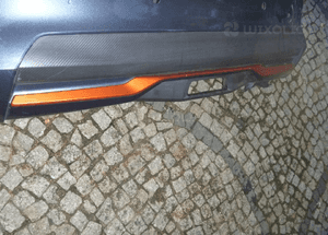 Nissan micra K14 zderzak tylny ładny oryginał 7