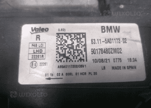 LAMPA PRZÓD PRAWA BMW X1 F48 LIFT FULL LED 6311 5A01172-02 5