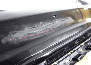 Mercedes S-Klasa 222 AMG zderzak tylny tył PDC 8