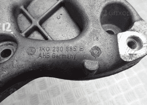 Vw audi 1,4 tsi cax łapa napinacz 1K0260885B 3