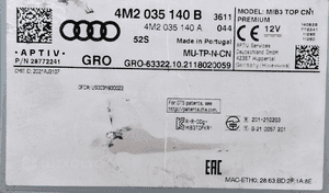 Audi oe multimedia czytnik nawigacja MIB3 top premium 4M2035140B 5