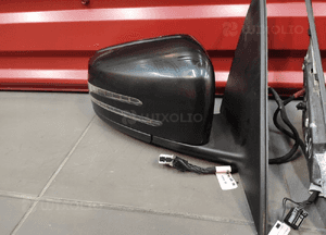 Mercedes c-klasa W204 lift lusterko prawe 11 pin 2+9 kolor 197 oryginał 6