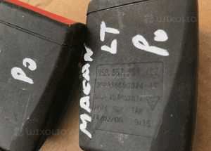 Zapinka zatrzask pasa tył Porsche Macan 95B857753 95B857754 2