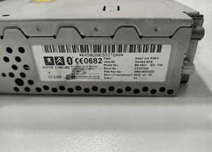 Fabryczne radio nawigacja citroen C5 iii X7 98016550ZD 2008-2011 8