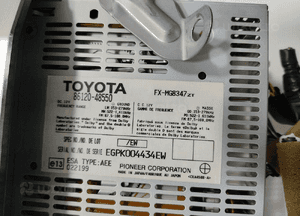 Fabryczne radio cd mark levinson lexus rx ii RX400H 86120-48550 2003-2008 9