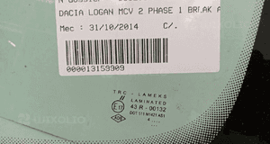 DACIA LOGAN MCV II szyba przednia czołowa 3