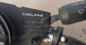 #PRZEŁĄCZNIK ZESPOLONY PAJĄK DELPHI OPEL CORSA D  nr 13142283 ze STACYJKĄ I KLUCZYKIEM 2