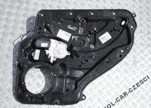 MECHANIZM OPUSZCZANIA SZYBY PRAWY TYL GOLF VI 5D 1
