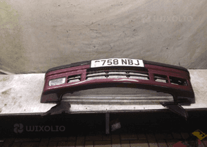 ^ ZDERZAK PRZÓD PRZEDNI BMW E36 SERIA 3 CALYPSOROT METALLIC BORDO BORDOWY HALOGENY 2