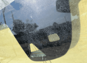 MERCEDES CL 216 szyba przednia czołowa  kamera przod oryginał MB 4