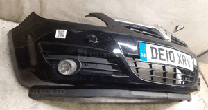 Zderzak przód przedni opel corsa d Z20R czarny halogeny 3