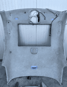 MERCEDES cl 215 podsufitka szara ALCANTARA słupek daszek słoneczniki szyberdach 2